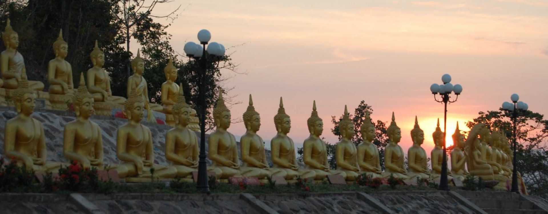 Buddha statues produce miracles
