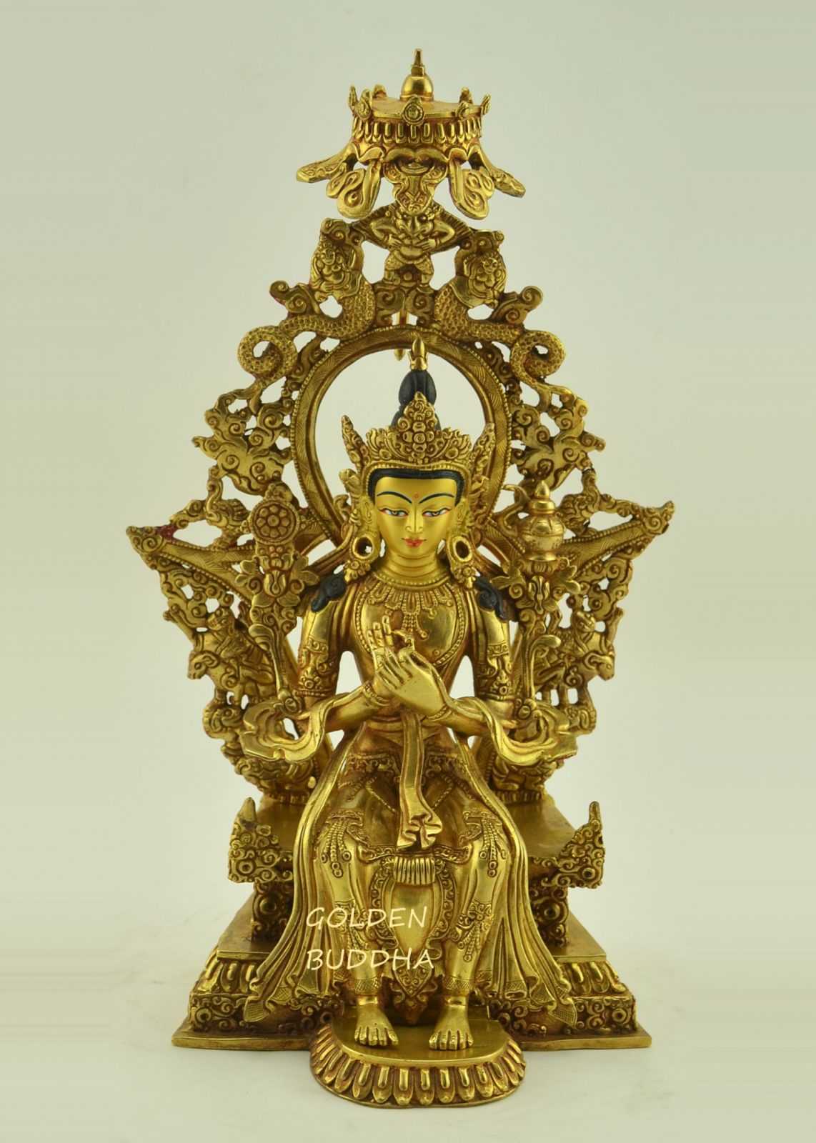 Religiöser Maitreya Buddha Holz Sammelbare Tasche Mithelfer S7D1 Und Schlüs O3T4 