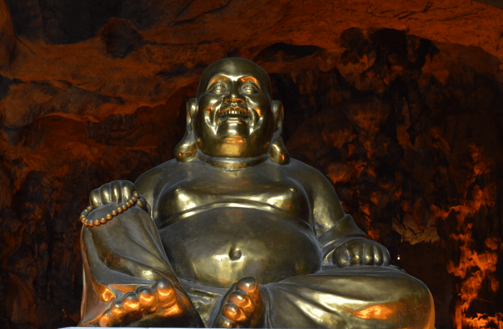 Laughing Buddha statue meaning
