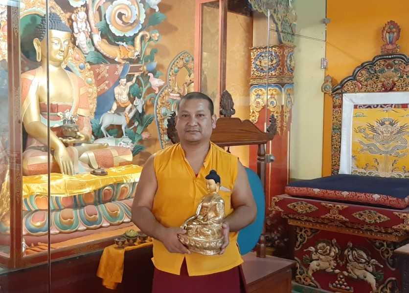 Jyatha Bihara Monastery Shakyamuni Statue Consecration