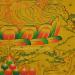 Aparmita Tibetan Thangka Painting 15.25" x 12" (Hand Painted) - Bottom Left