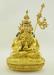 Fully Gold Gilded 10" Guru Rinpoche Statue (Lotus Born) - Gallery
