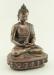 Oxidized Copper 9" Amitabha Buddha Statue (Handmade) - Right