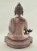 Oxidized Copper 9" Medicine Buddha Statue (Hand Carved) - Back