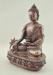 Oxidized Copper 9" Medicine Buddha Statue (Hand Carved) - Left