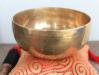 Tibetan Singing Bowl 6cm x 13.5cm Handmade 7 Metals (note "E") - Fine Detail