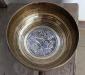 Tibetan Singing Bowl 26cm x 11cm, Shanka, 7 Metals, Note "G" - Interior View