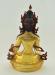Gold Plated 12.5" Ksitigarbha Bodhisattva Statue, Beautiful Engravings, Handmade - Back