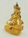 Gold Plated 12.5" Ksitigarbha Bodhisattva Statue, Beautiful Engravings, Handmade - Left