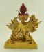 Fully Gold Gilded 11.5" Yamantaka Statue, Fine Detail Carving, Fire Gilded 24K Gold Finish - Back w/o Frame