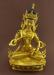 Fully Gold Gilded 13" Tibetan Dorje Sempa Statue, Beautifully Detailed Engravings - Gallery