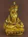 Fully Gold Gilded 10" Tibetan Tsepame Statue, Fire Gilded 24K Gold Finish, Handmade - Right