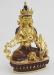 Partly Gold Gilded 9" Ksitigarbha Sculpture, Beautiful Hand Carved Engravings, Fire Gilded - Right