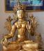 Fully Gold Gilded 70cm Masterpiece Cintachakra Statue, Gold Face Painted, Embedded Stones - Front Details