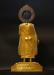 Fully Gold Gilded 49cm Standing Maitreya Statue, Low Luster 24K Gold Finish, Handmade Original - Back