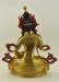 Fully Gold Gilded Vajrasattva Statue 14", Handmade, Fire Gilded in 24K Gold, (Dorje Sempa) - Back