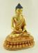 Fully Gold Gilded 8.75" Amitabha Buddha Statue Handmade - Right