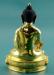 Fully Gold Gilded 8.25" Sangye Menla Statue, Brilliant 24K Gold Finish - Back