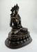 Oxidized Copper 19" Crowned Amitabha Buddha Statue - Right