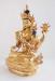 Fully Gold Gilded 12.75" Beautiful Padmapani Sculpture, Fire Gilded, Handmade - Left