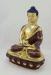 Partly Gold Gilded 12.5" Amitabha Buddha Statue - Left