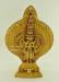 Fully Gold Gilded 14.5" 1000 Armed Tibetan Chenrezig Statue, Hand Face Painted - Gallery