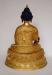 Fully Gold Gilded 19" Medicine Buddha Statue - Back
