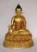 Fully Gold Gilded 19" Medicine Buddha Statue - Front