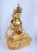 Fully Gold Gilded 19.25" Vajrasattva Statue Handmade, Hand Face Painted - Right