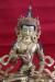 Fully Gold Gilded 12" Classic Vajrasattva Statue, Hand Face Painted - Face