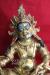 Fully Gold Gilded 12" Lord Kubera Statue, Handmade "God of Wealth", Fire Gilded 24k Gold - Front Details