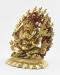 Partly Gold Gilded 7" Chuchepa Mahakala Statue, Beautifully Hand Carved - Left