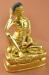 Fully Gold Gilded 7.25" Guru Milarepa Statue (24k Gold Gilded) - Right