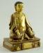 Fully Gold Gilded 6" Guru Marpa Statue (Antiquated Finish) - Right