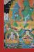 Green Tara Tibetan Thangka Painting 32.5" x 23.5" (24k Gold Detailing) - Bottom Left