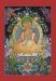 Maitreya Buddha Tibetan Thangka Painting 33.25" x 23.75" (24k Gold Detailing) - Gallery