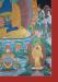 Medicine Buddha Tibetan Thangka Painting 33.5" x 24.5" (24k Gold Detailing) - Bottom Right