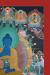 Medicine Buddha Tibetan Thangka Painting 33.5" x 24.5" (24k Gold Detailing) - Top Right