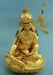 Fully Gold Gilded 14.5" Guru Rinpoche Statue (Padmasambhava) - Upper