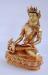 Fully Gold Gilded 10.5" Crowned Medicine Buddha Statue - Left