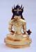Fully Gold Gilded 10.5" Crowned Medicine Buddha Statue - Back