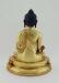 Fully Gold Gilded 8.75" Medicine Buddha Statue - Back