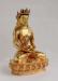 Fully Gold Gilded 10.25" Crowned Amitabha Buddha Statues - Right