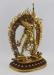 24K Gold Gilded 15.5" Vajrayogini Buddha Statue, Fire Gilded, Traditional Handmade Nepali Statue - Right