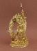Fully Gold Gilded 10" Tantric Vajrayogini Statue, Fire Gilded 24k Finish, Handmade - Right