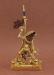 Fully Gold Gilded 10" Tantric Vajrayogini Statue, Fire Gilded 24k Finish, Handmade - Back no frame