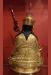 Fully Gold Gilded 9" Guru Rinpoche Sculpture, Finely Hand Carved Detail - Back