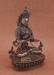 Oxidized Copper 9" Handmade Vajradhara Statue, Fine Hand Carved Details - Right