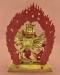 Fully Gold Gilded 13.5" Chakrasamvara Statue w/Consort (Handmade) - Back