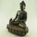 Oxidized Copper 14" Medicine Buddha Statue (Made in Patan) - Left